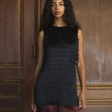 DÔEN - SOIRÉE TUNIC TOP -- BLACK