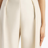 Khaite - Somera Pant in Ivory Glow