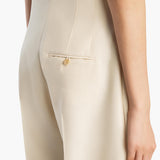 Khaite - Somera Pant in Ivory Glow