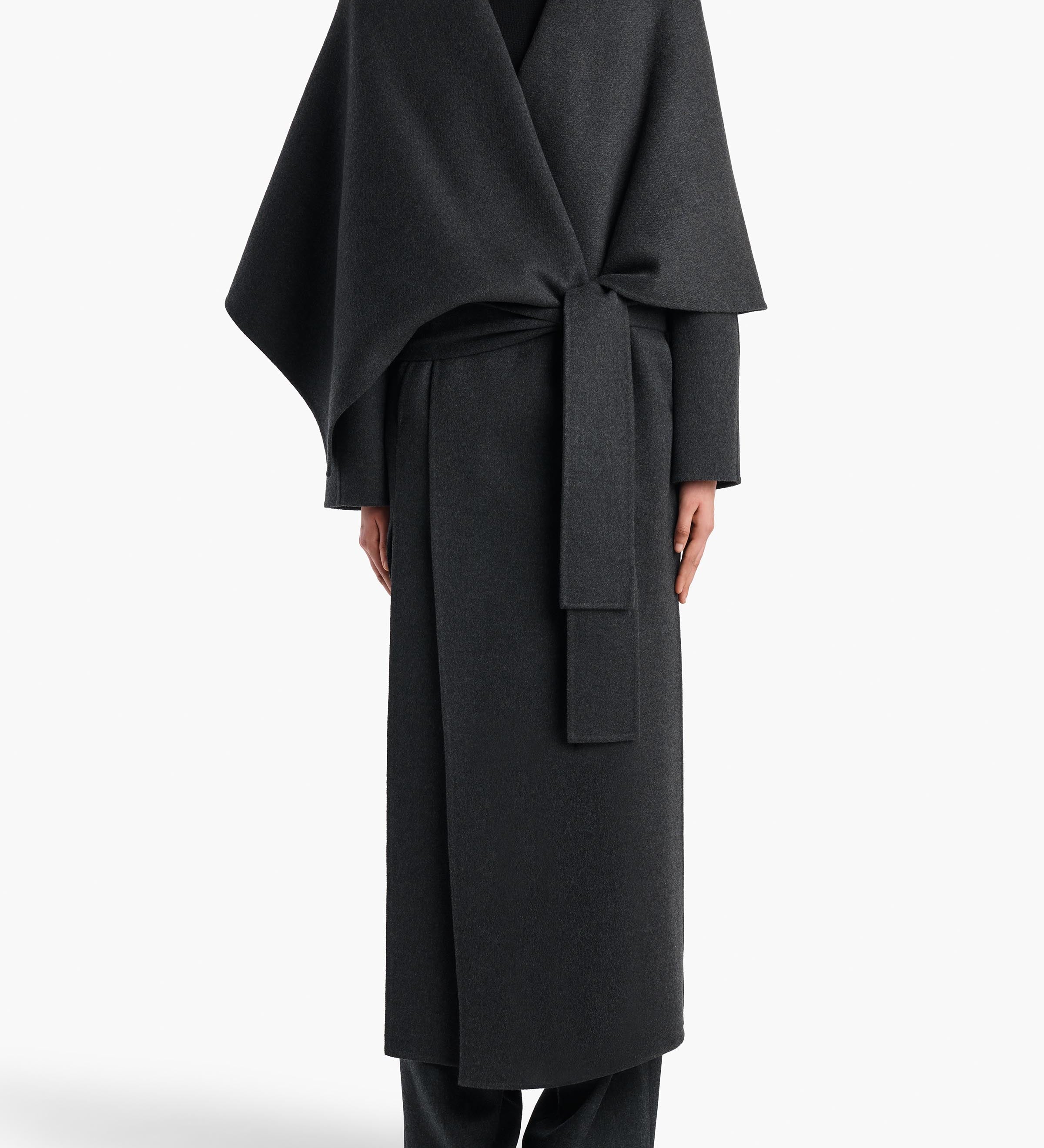 Khaite - Sonti Coat in Charcoal