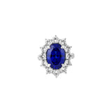 Dorsey - SPENCER, LAB BLUE SAPPHIRE RING, SILVER