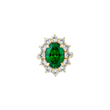 Dorsey - SPENCER, LAB EMERALD RING, GOLD
