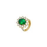 Dorsey - SPENCER, LAB EMERALD RING, GOLD