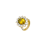 Dorsey - SPENCER, LAB YELLOW SAPPHIRE RING, GOLD