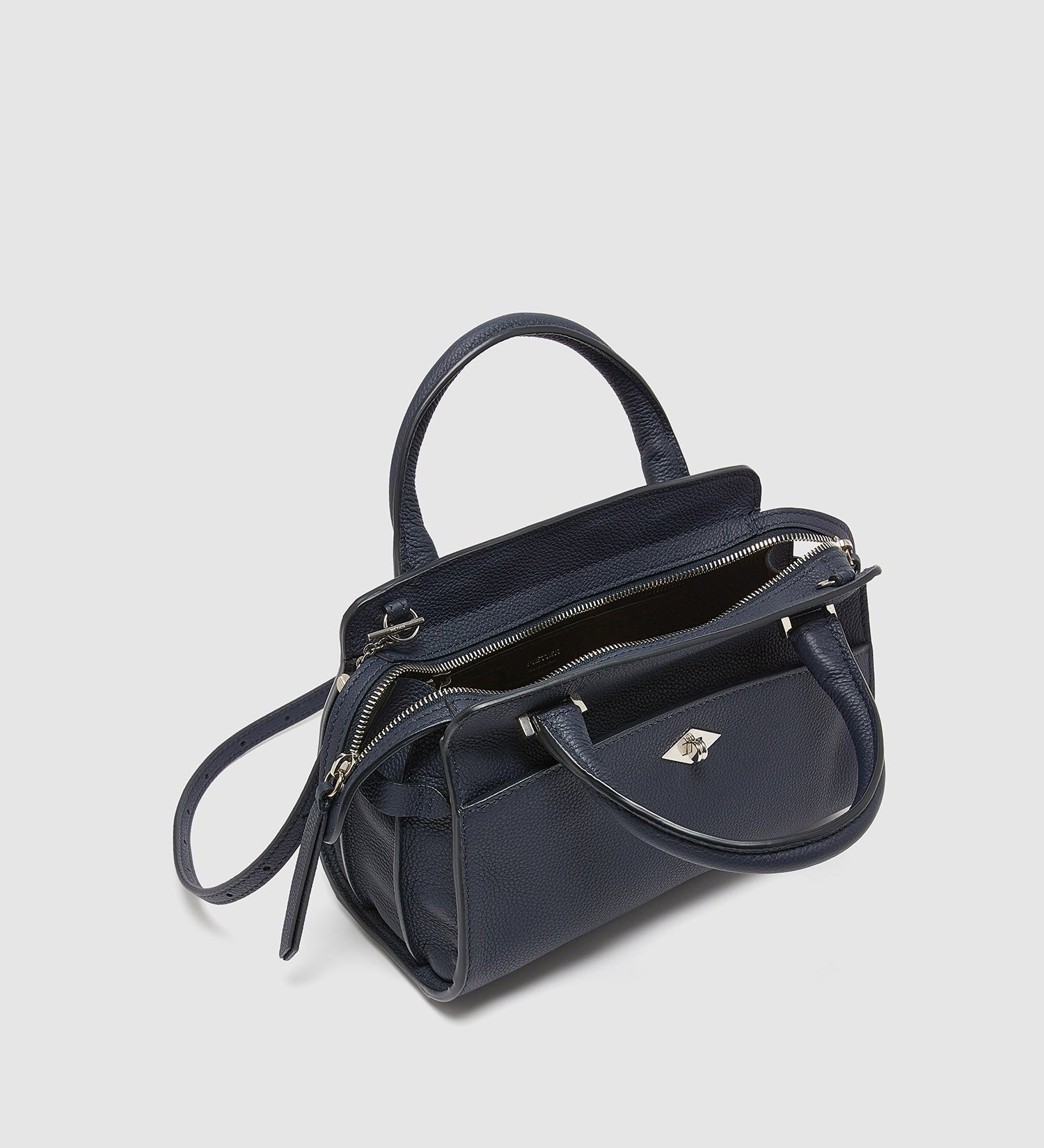 Metier - Private Eye Mini Soft Grain Leather Midnight