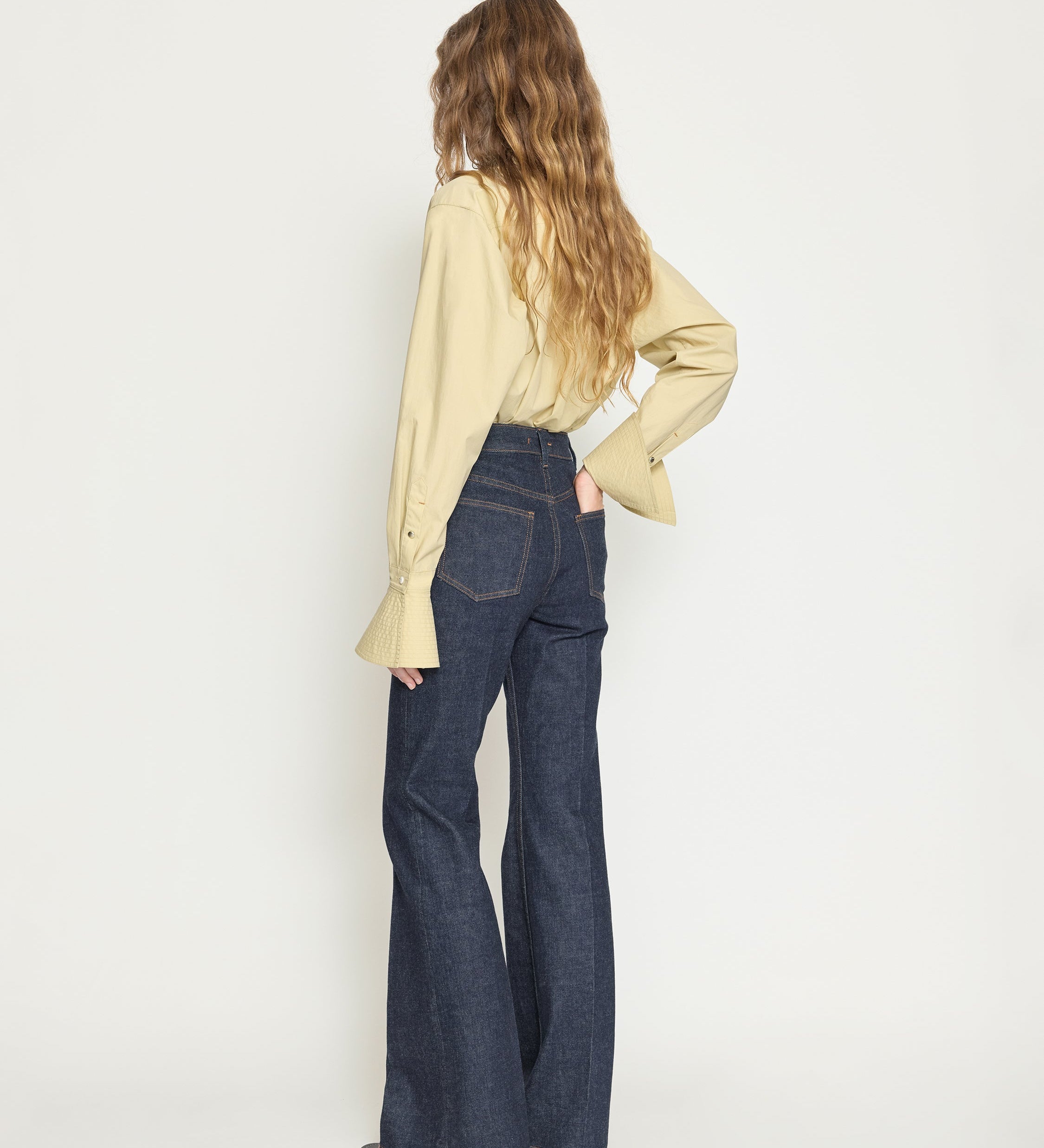 OSSOU - Spur Jean in Sable Wash