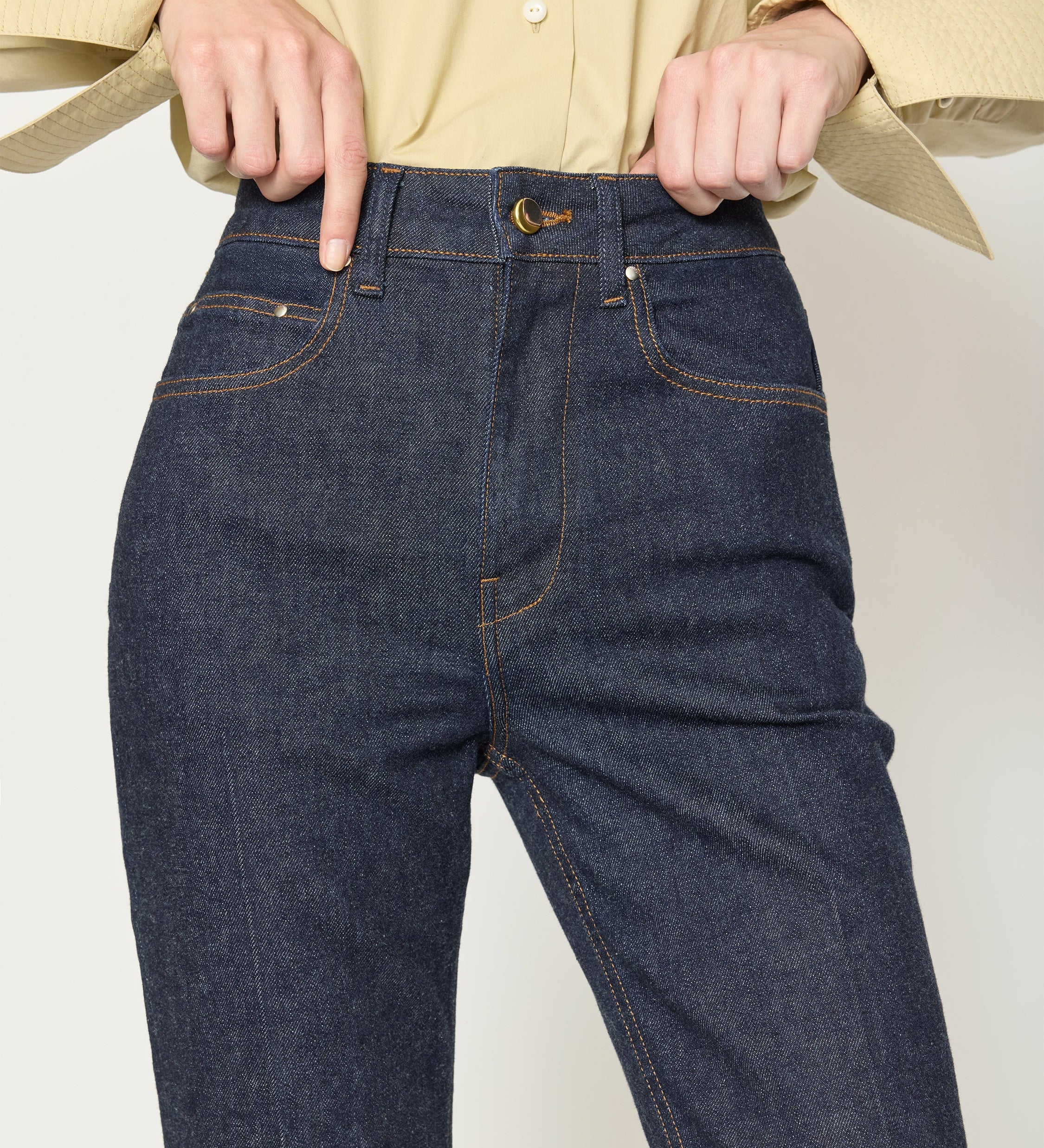 OSSOU - Spur Jean in Sable Wash