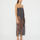 Christopher Esber - Floating Lace Strapless Dress