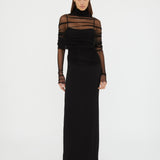 Christopher Esber - Christo Sheer Wrap Long Sleeve Dress