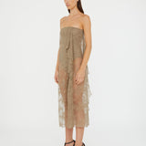 Christopher Esber - Floating Lace Strapless Dress