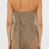 Christopher Esber - Floating Lace Strapless Dress