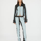 Christopher Esber - Scuffed Leather Jacket