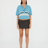 Christopher Esber - Crushed Belted Mini Skirt