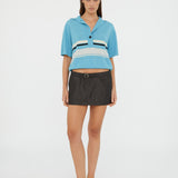 Christopher Esber - Crushed Belted Mini Skirt