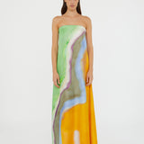 Christopher Esber - Aura Silk Strapless Dress