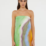 Christopher Esber - Aura Silk Strapless Dress