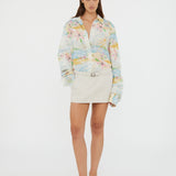Christopher Esber - Crushed Belted Mini Skirt