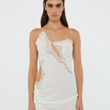 Christopher Esber - Crimped Lace Cami Dress