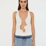 Christopher Esber - Salacia Ruched Tank