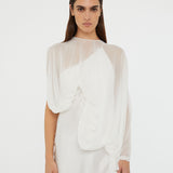 Christopher Esber - Cumulus Draped Sleeve Dress