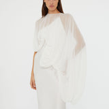Christopher Esber - Cumulus Draped Sleeve Dress