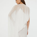 Christopher Esber - Cumulus Draped Sleeve Dress