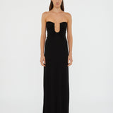 Christopher Esber - Arced Palm Strapless Dress