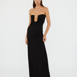 Christopher Esber - Arced Palm Strapless Dress