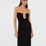 Christopher Esber - Arced Palm Strapless Dress