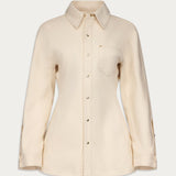 OSSOU - Cinch Shirt in Buff Wash