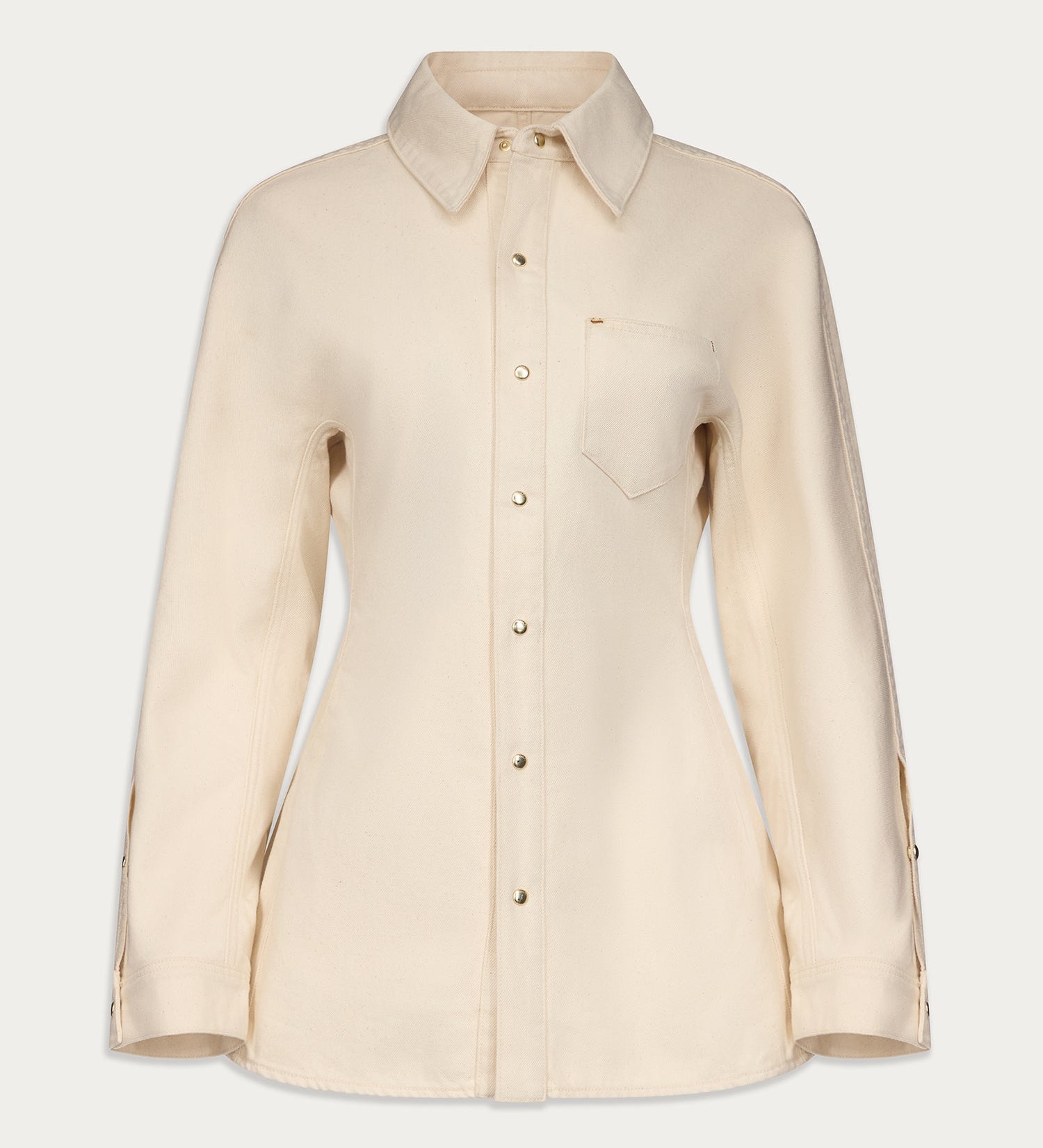 OSSOU - Cinch Shirt in Buff Wash