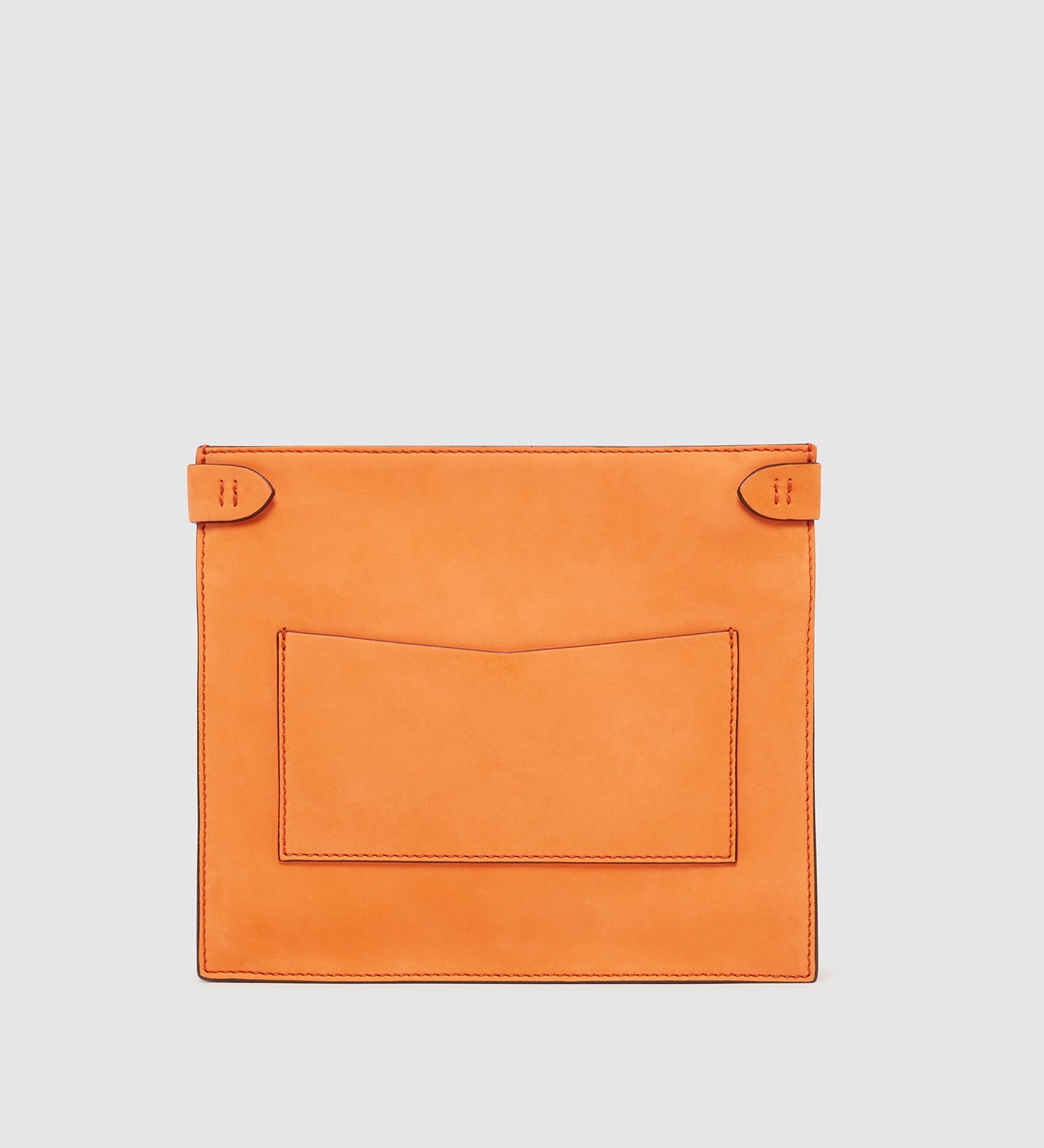 Metier - Stowaway Crossbody Nubuck Tangerine