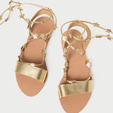 Loeffler Randall - Starla Gold Wrap Sandal