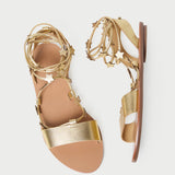 Loeffler Randall - Starla Gold Wrap Sandal