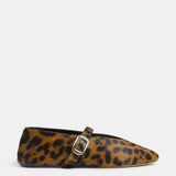 Le Monde Beryl - Stella Slipper / Leopard Calf Hair