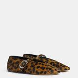 Le Monde Beryl - Stella Slipper / Leopard Calf Hair