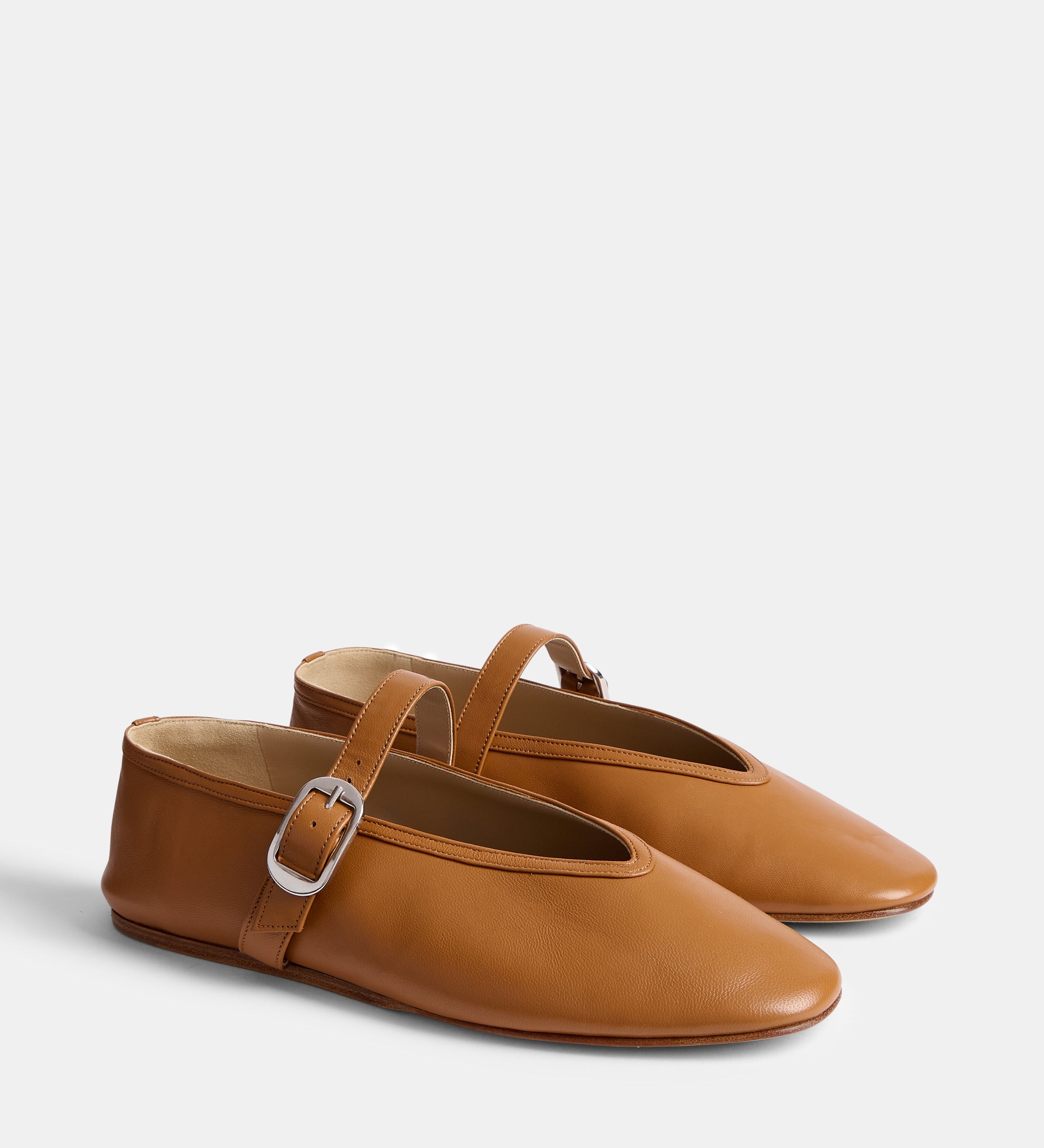 Le Monde Beryl - Stella Slipper / Camel Leather
