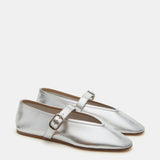 Le Monde Beryl - Stella Slipper / Metallic Silver Leather