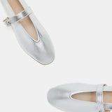 Le Monde Beryl - Stella Slipper / Metallic Silver Leather