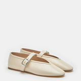 Le Monde Beryl - Stella Slipper / Ecru Naplack Leather