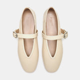 Le Monde Beryl - Stella Slipper / Ecru Naplack Leather