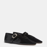 Le Monde Beryl - Stella Slipper / Black Patent Leather