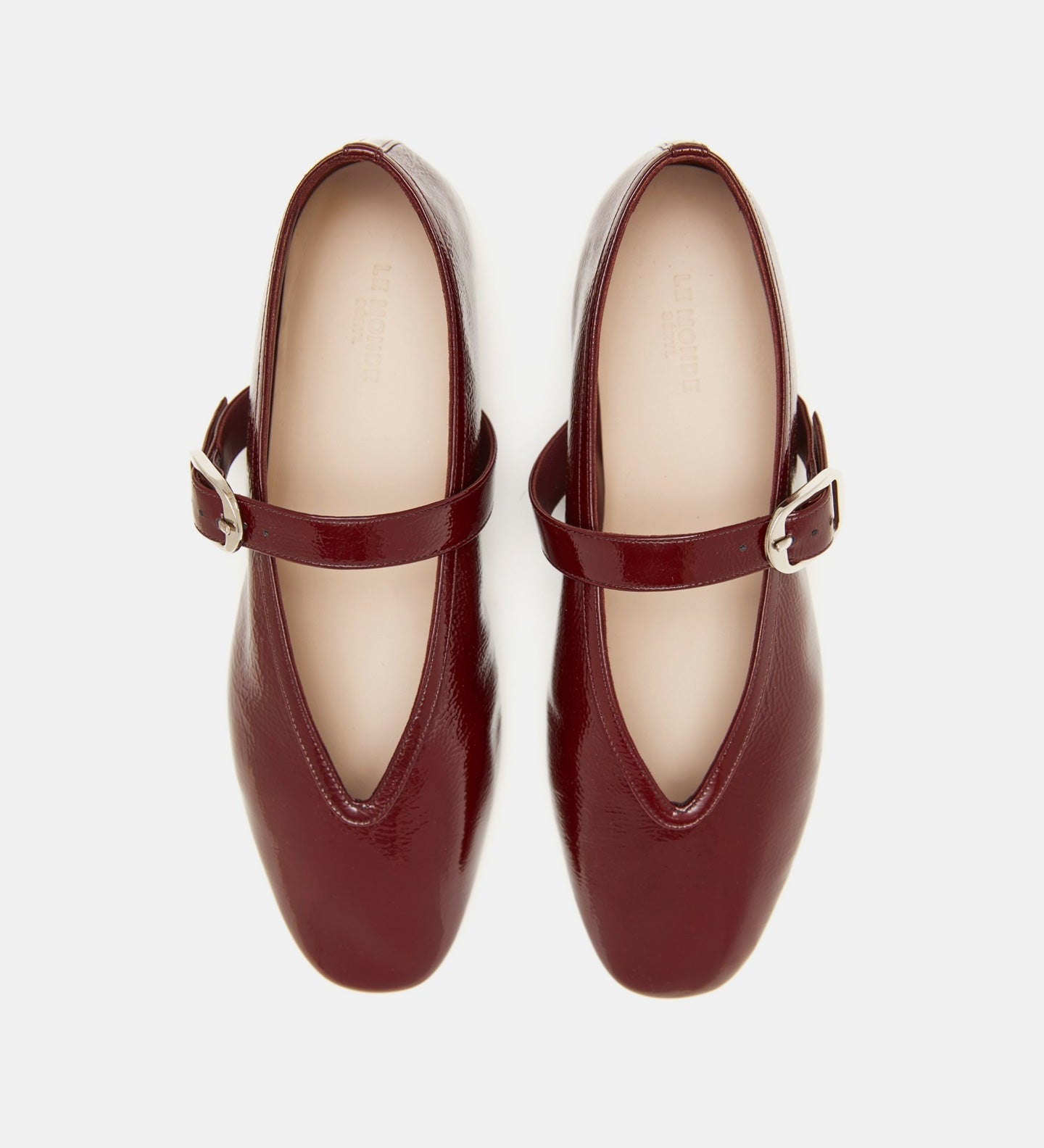 Le Monde Beryl - Stella Slipper / Oxblood Red Patent Leather
