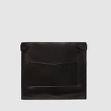 Metier - Stowaway Crossbody Buttery Nappa Black with Silver Hardware