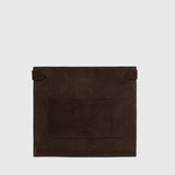 Métier - Stowaway Crossbody Suede Chocolate