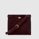 Metier - Stowaway Crossbody Buttery Suede Amarone