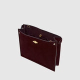 Metier - Stowaway Crossbody Buttery Suede Amarone