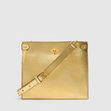 Metier - ISSIMO | Métier Stowaway Metallic Calfskin Gold