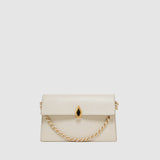 Métier - Small Chain Strap Buttery Nappa Crème with Gold Hardware