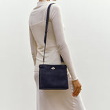 Metier - Stowaway Crossbody Buttery Suede Midnight